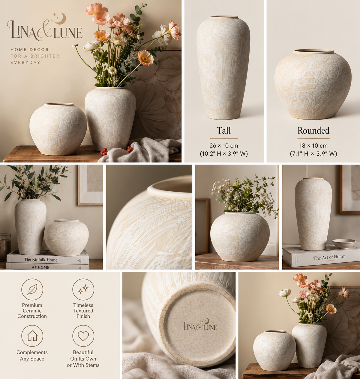 Elysian Ceramic Vase