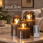LunaGlow Flameless Candle Set