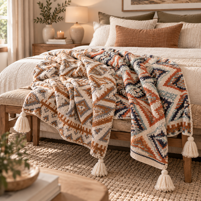 Sienna Knit Throw Blanket