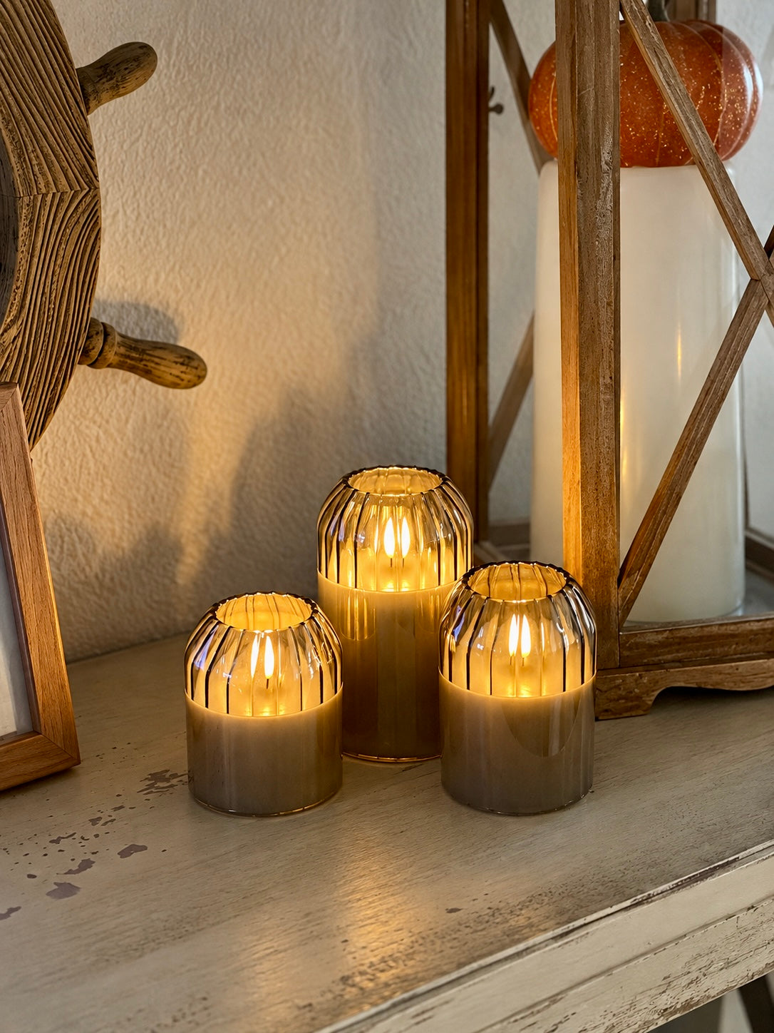 LunaGlow Flameless Candle Set