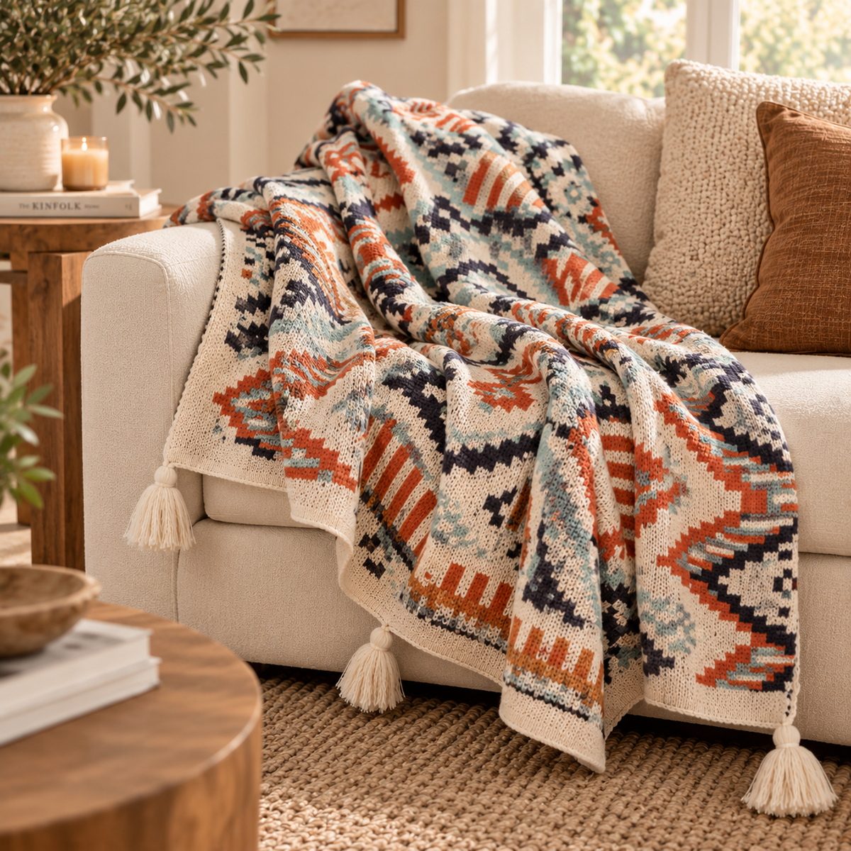 Sienna Knit Throw Blanket