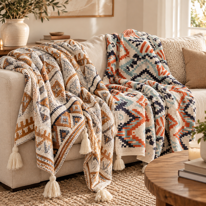 Sienna Knit Throw Blanket
