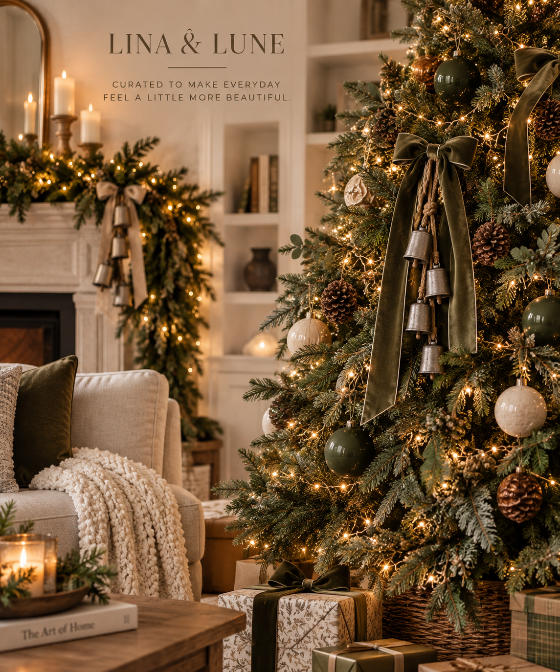 Rustic Charm Bell Cluster