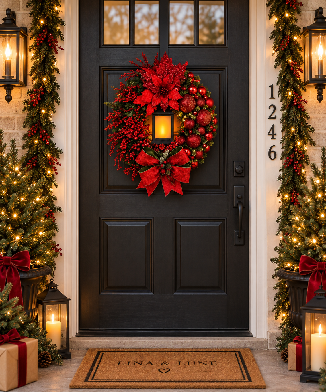 Winterlight Holiday Wreath
