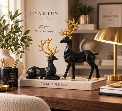 Everly Deer Décor Set