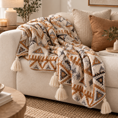 Sienna Knit Throw Blanket