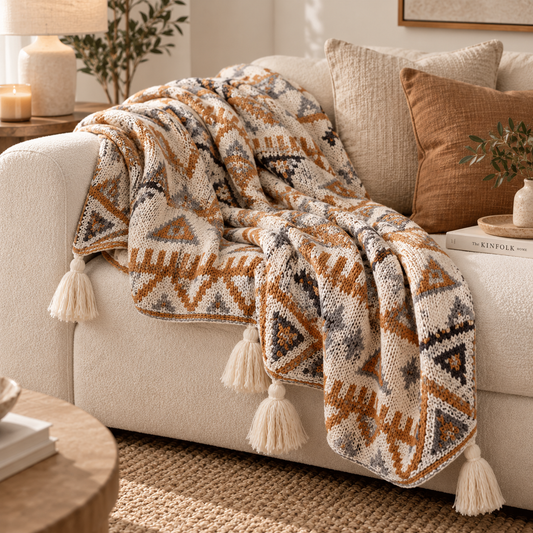 Sienna Knit Throw Blanket