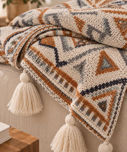 Sienna Knit Throw Blanket