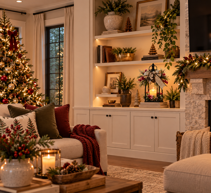 Winterberry LED Holiday Lantern