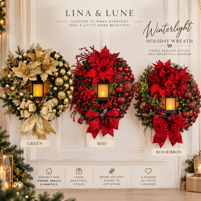Winterlight Holiday Wreath